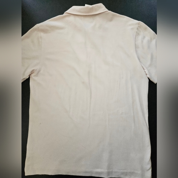 NWT - Calvin Klein Cotton Stretch Light Pink Polo Shirt - Size M - Picture 7 of 9